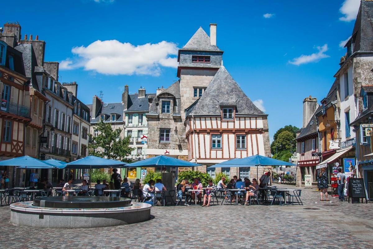 Апартаменты Quimper: T3 Avec Vue Cathedrale Proche Gare Экстерьер фото